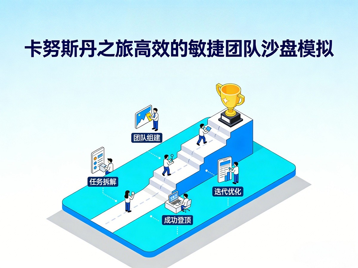 卡努斯丹之旅-高效的敏捷團隊沙盤模擬