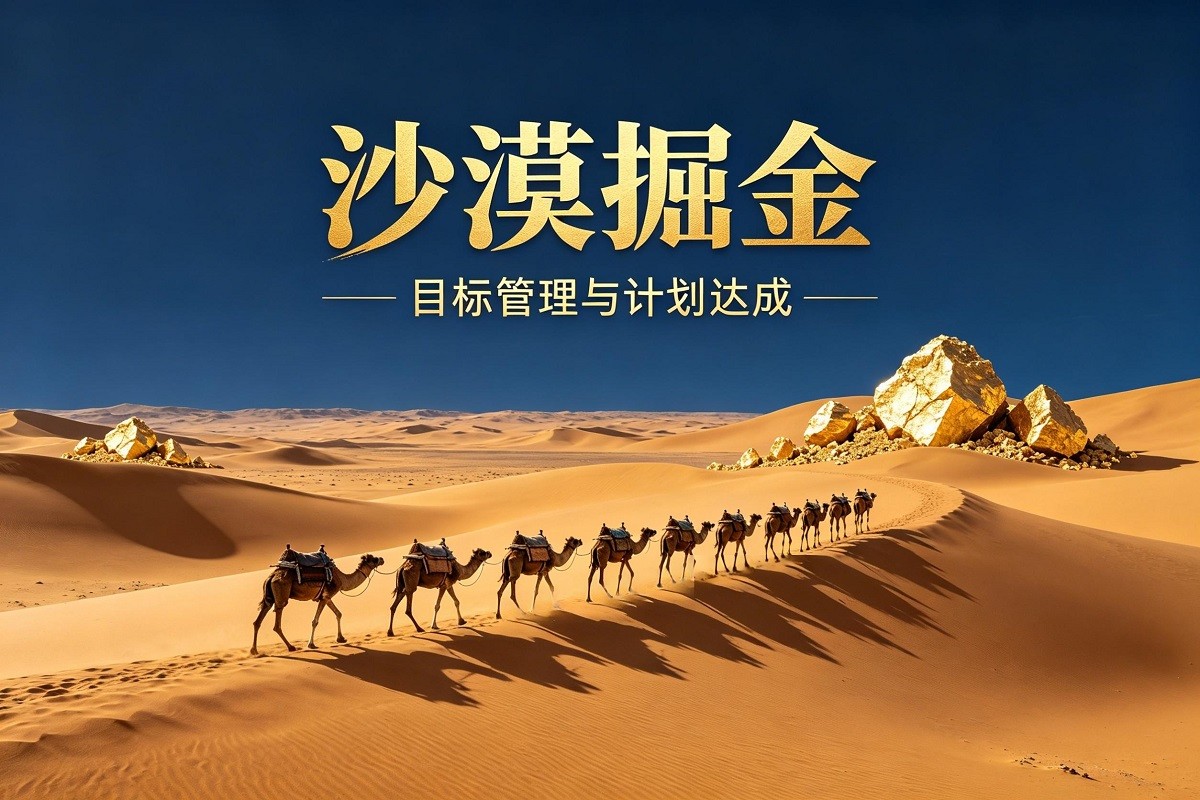 沙漠掘金—目標(biāo)管理與計劃達(dá)成沙盤