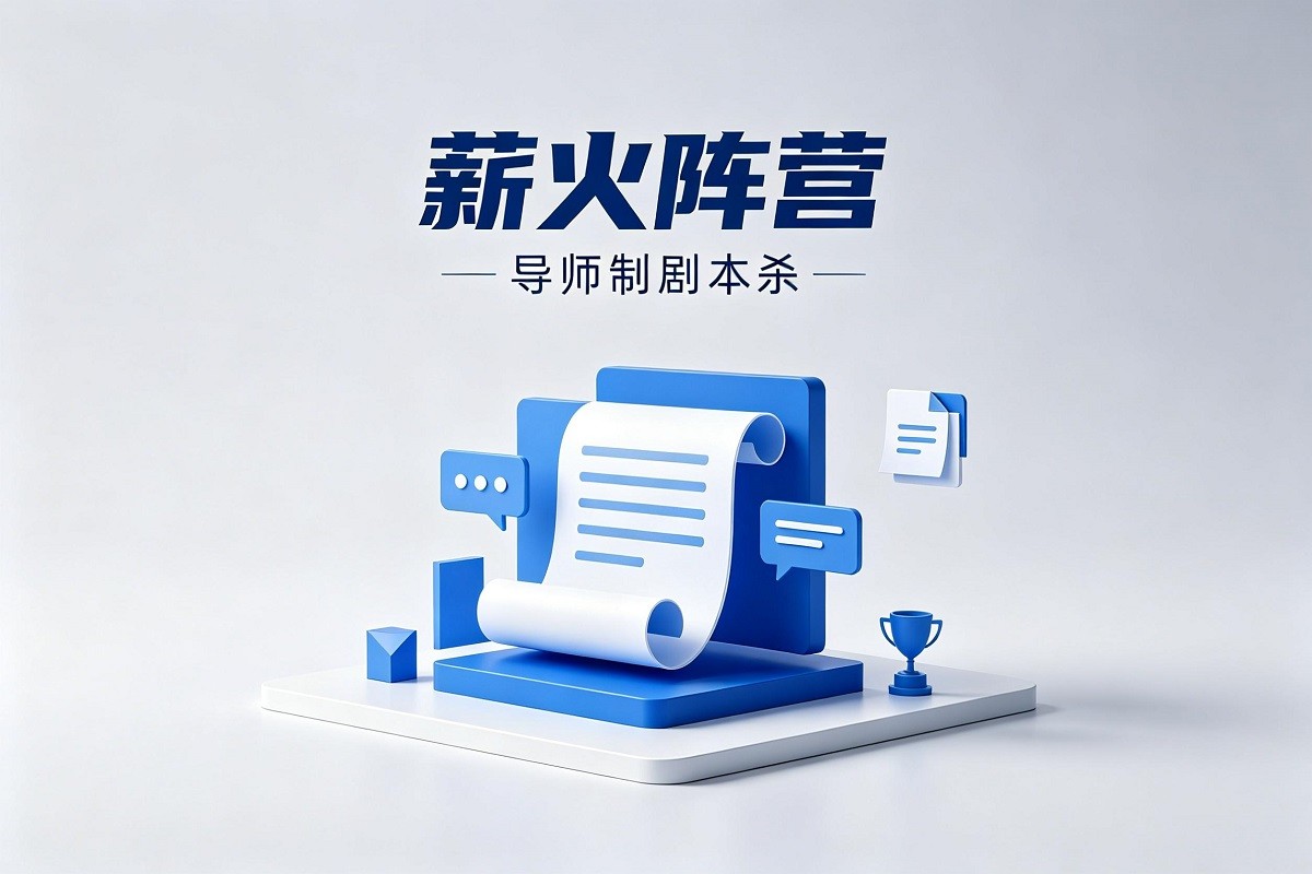 《薪火陣營》導(dǎo)師制劇本殺