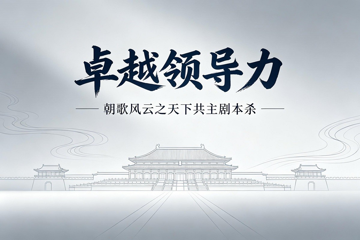 《卓越領導力—朝歌風云之天下共主》劇本殺