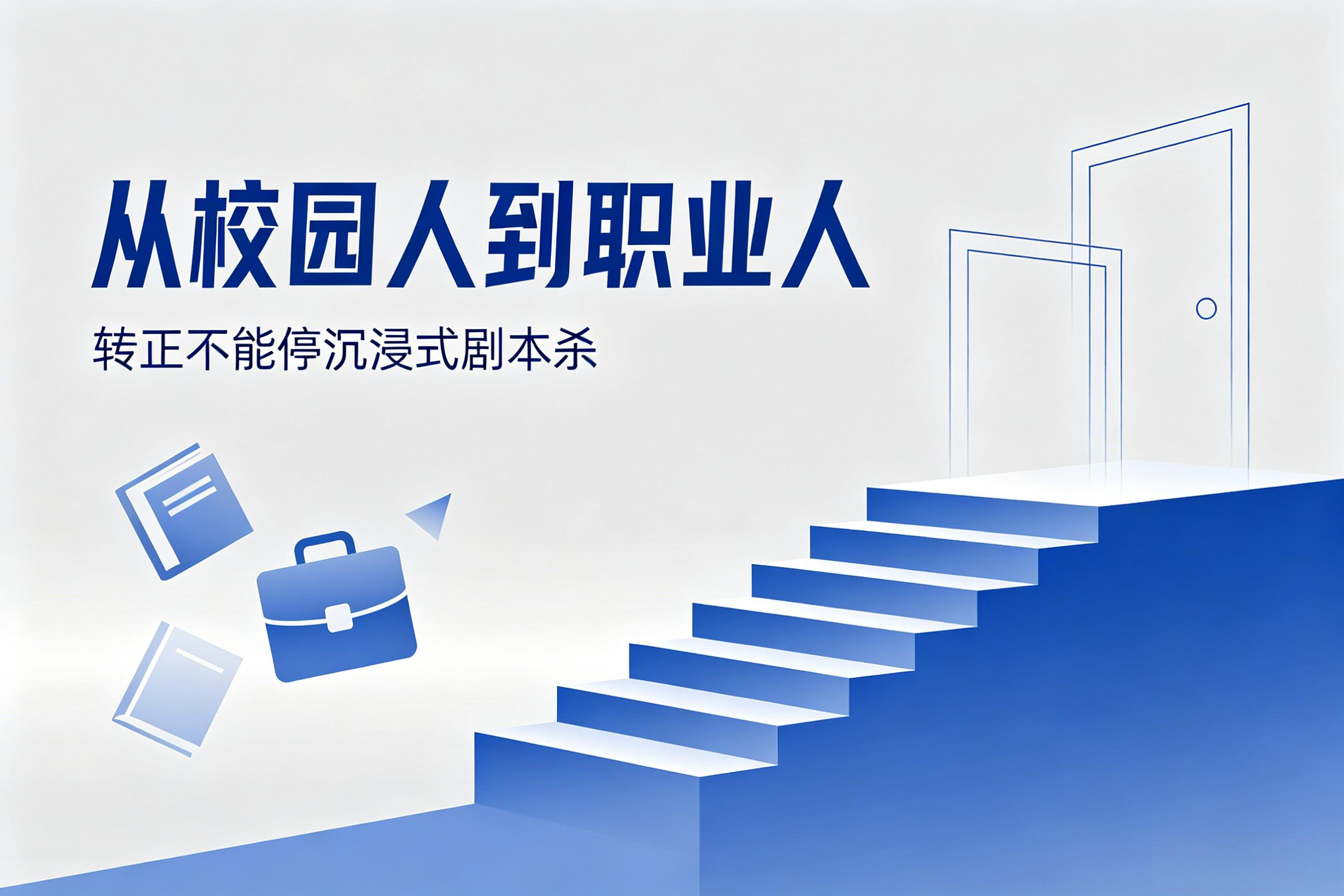 從校園人到職業(yè)人沉浸式劇本殺—轉(zhuǎn)正不能停！