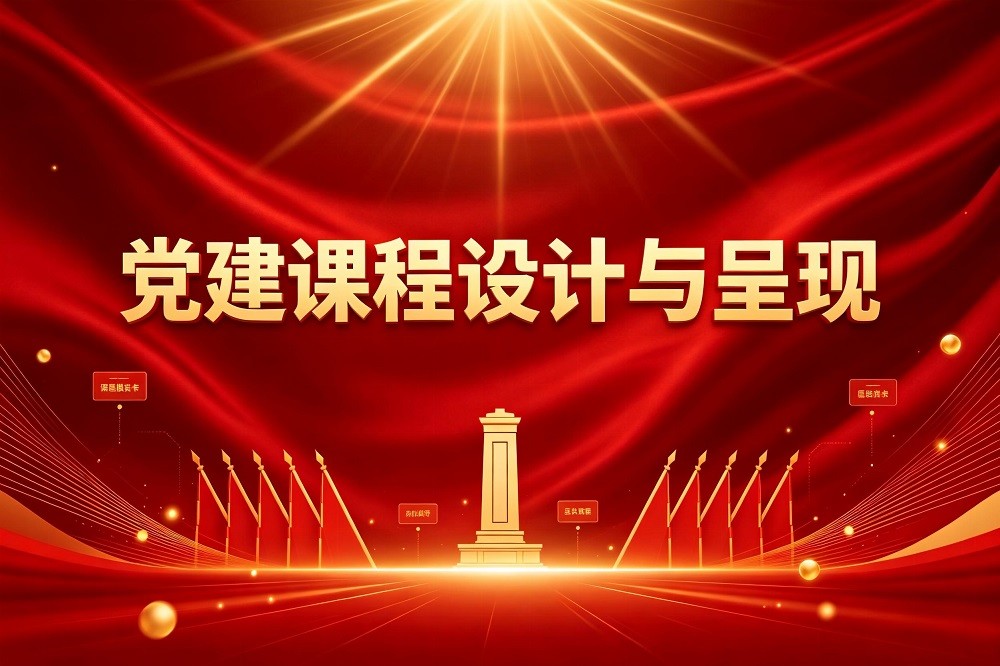 黨建課程設(shè)計(jì)與呈現(xiàn)